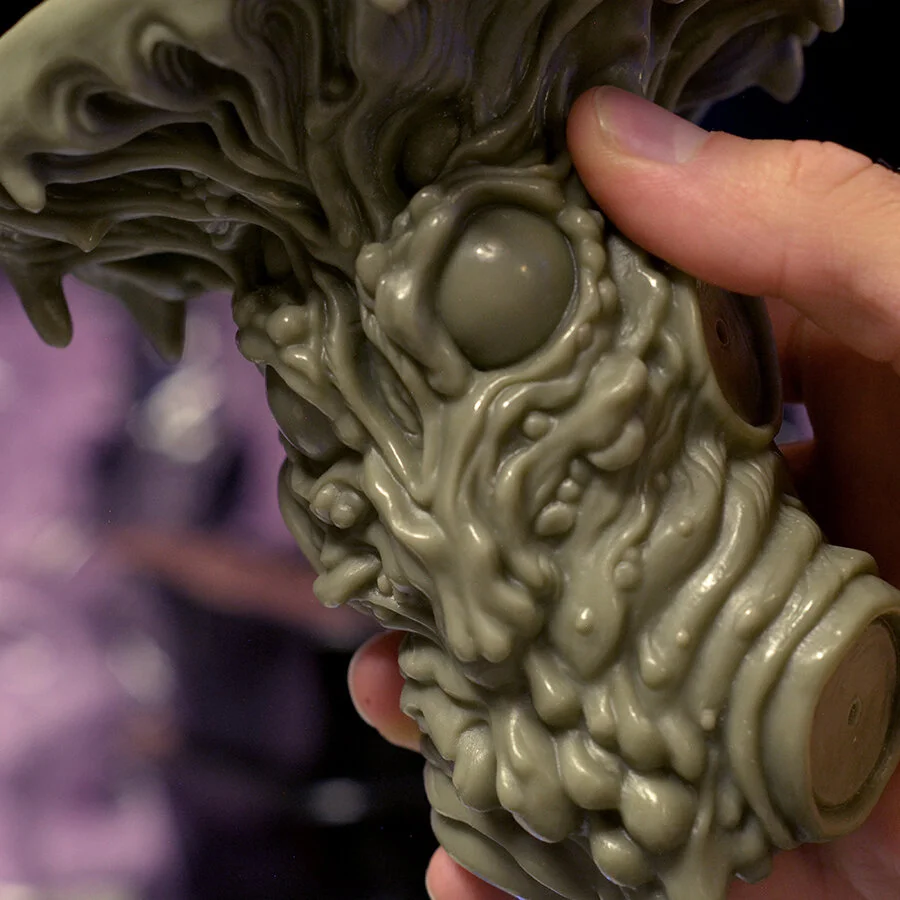 ソフビ◆ WONDER GOBLIN / SKINNER Fungoid Man Wonder Goblin x Skinner Maui Wowie Fungoid Man Sofubi Art